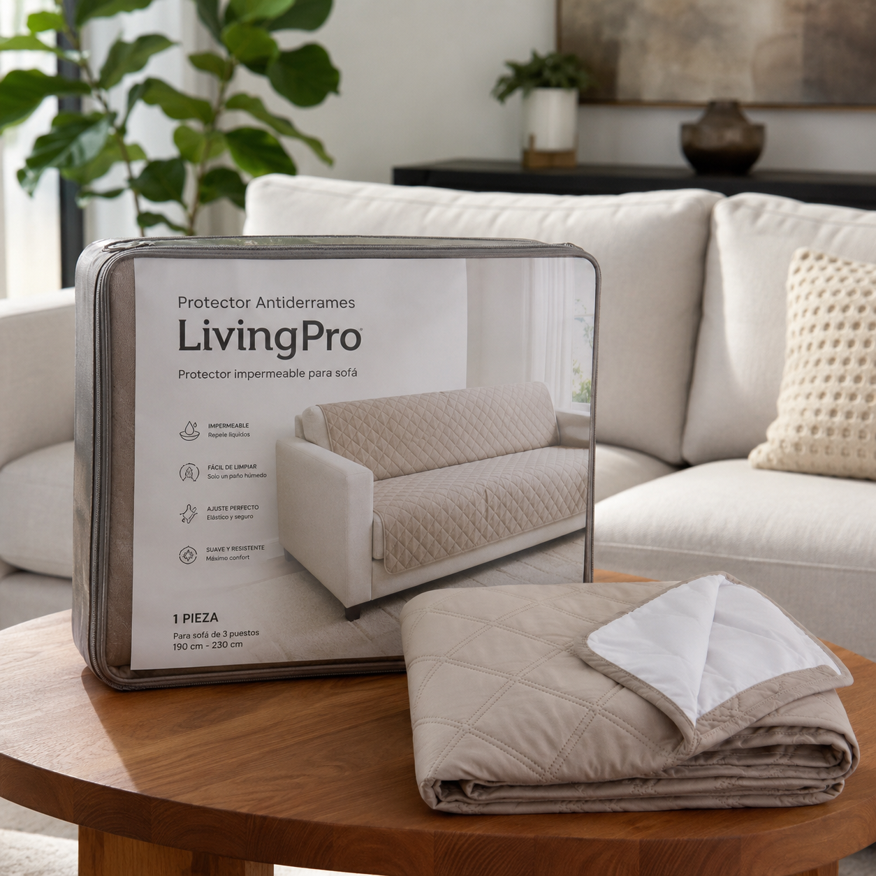 Protector Antiderrames LivingPro