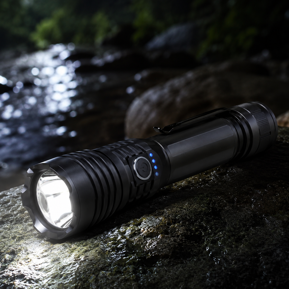 DeltaBattery USB LED Torch