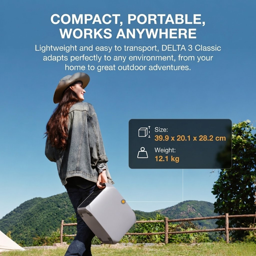 DeltaBattery - 16.00W Solar Charging Battery