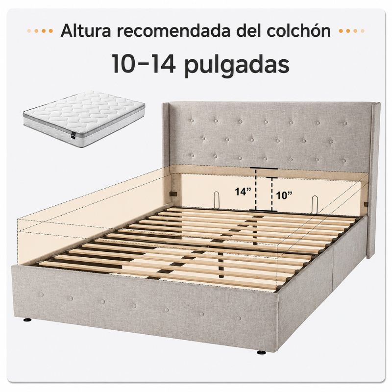 Cama Somier - LuxeLift