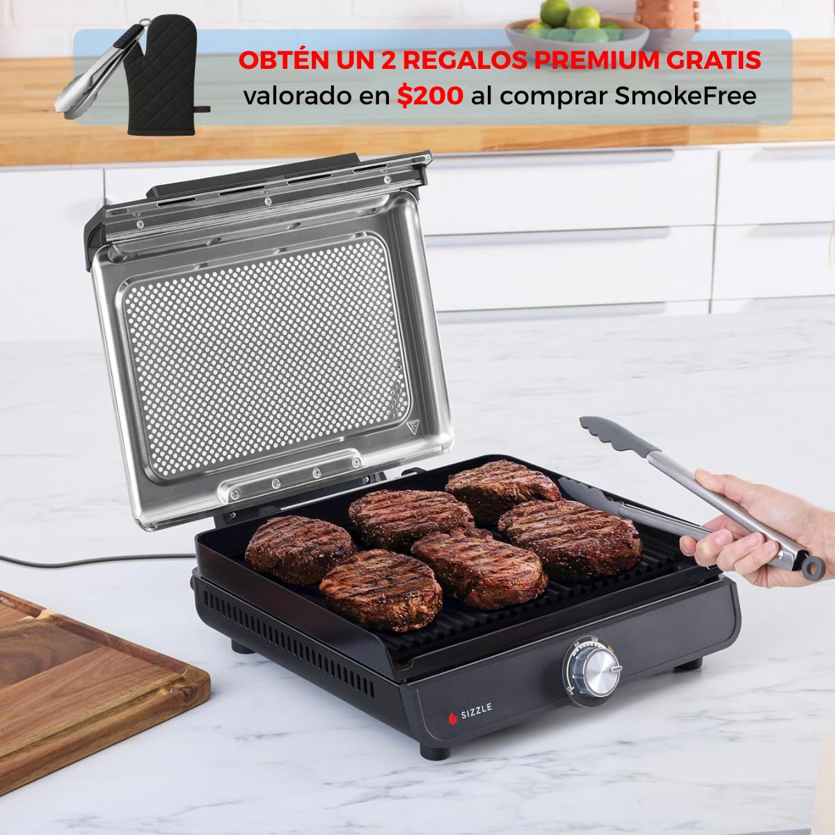 Parrilla SmokeFree™