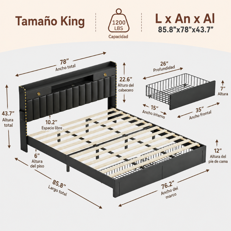 SmartBed - Cama Cajonera