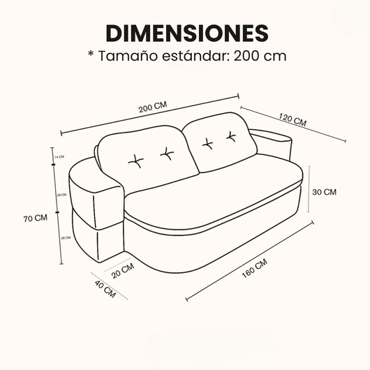 Sofá Cama Nox™