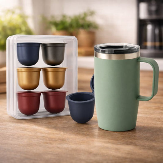 COMBO DUALBREW: VASO TÉRMICO DUALBREW + CÁPSULAS X6 DUALBREW